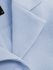 Jacquard Notched Collar Bowknot Blazer