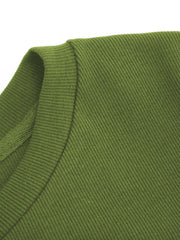 Cotton-blend Button Up Split Top Curve & Plus