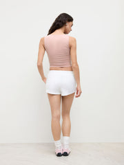 CDR Second Skin Double Layered Boat Neck Tank Top