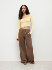 CDR Sweetheart Twist Long Sleeve Top