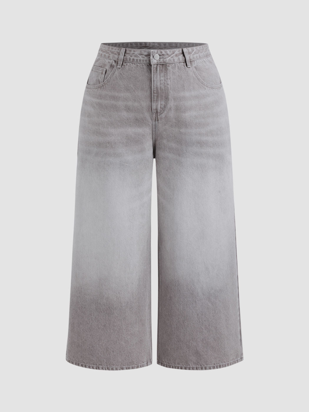 Cider Denim Mid Rise Wide Leg Jeans Curve & Plus