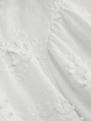 Cotton Floral Knotted Ruched Shirred Cami MIni Dress