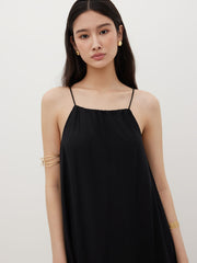 Two-Tone Maxi Slip Dress
