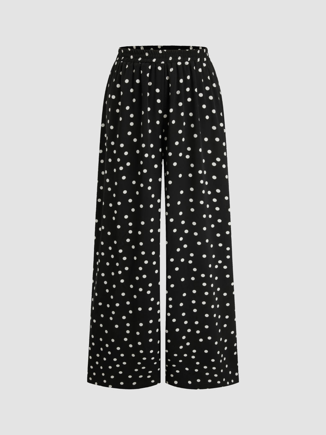 Leopard Low Rise Pull-On Wide Leg Pant