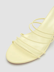STRAPPY HEELED SANDALS