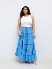 What If We Just Stayed Maxi Skirt Curve & Plus