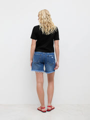 100% Cotton Coconut Tree Beach Beading Tee
