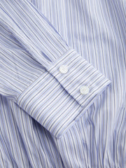 Cotton Collar Shirt Bodysuit Curve & Plus