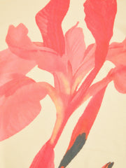 Mesh Boat Neck Floral Mini Dress