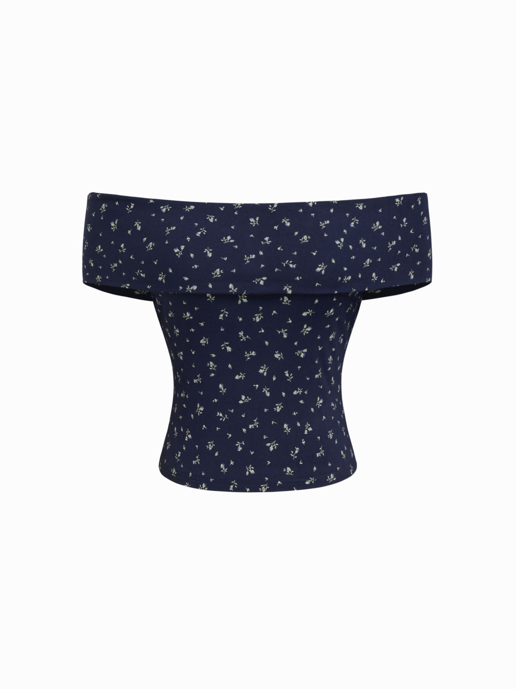 Ditsy Floral Off-shoulder Top