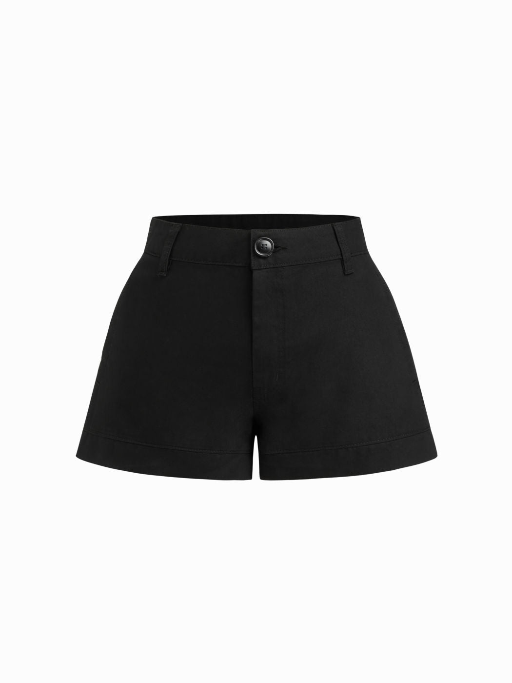 Denim Mid Rise Micro Shorts