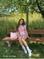 Polly Pocket™️ X Cider - Pink Palms Polo