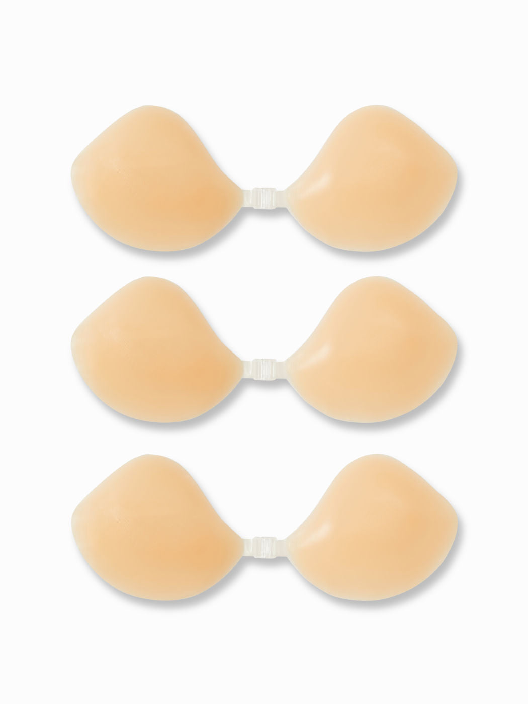 3 PAIRS REUSABLE PUSH UP ADHESIVE SILICONE NIPPLE COVERS