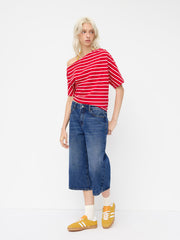 Cider Denim Low Rise Pocket Capri Jeans