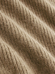 Knit Boat Neck Long Sleeve Top