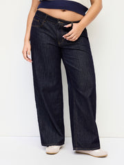 Mid-Rise Straight Leg Curve & Plus