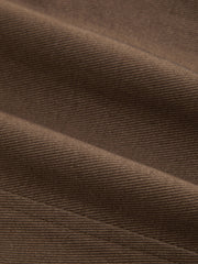 Cotton-blend Mid Rise Barrel-leg Cropped Trousers