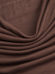 Cowl Neck Ruched Hanky Hem Long Sleeve Jersey Top Curve & Plus