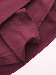Mid Rise Split Mini Skirt Curve & Plus