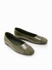 FAUX LEATHER & FAUX SUEDE FLATS