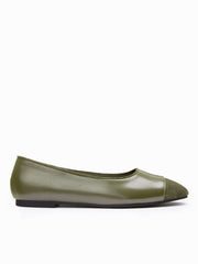 FAUX LEATHER & FAUX SUEDE FLATS