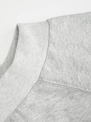Cotton-blend Off-shoulder 03 Graphic Oversized Sweatshirt