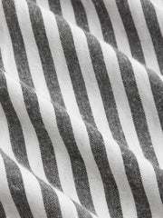 Cotton Stripe Shirred Cami Maxi Dress