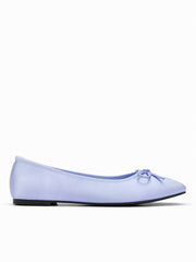 BOWKNOT DECOR SATIN MARY JANE SHOES