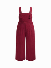 Corduroy Pocket Jumpsuit Curve & Plus