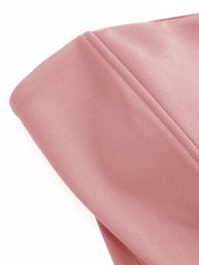Bandeau Curve Hem Zip Through Tummy Control Corset Shapewear