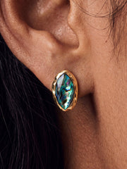 Abalone Luxe Mini Studs