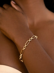 Mixed Link Chain Bracelet