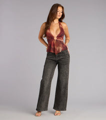 Painted Temptation Halter Top