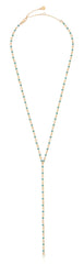 Dainty Crystal Lariat