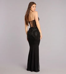 Joanna Rhinestone Two-Piece Formal Set