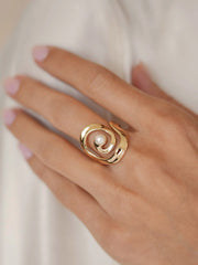 Aura Swirl Ring