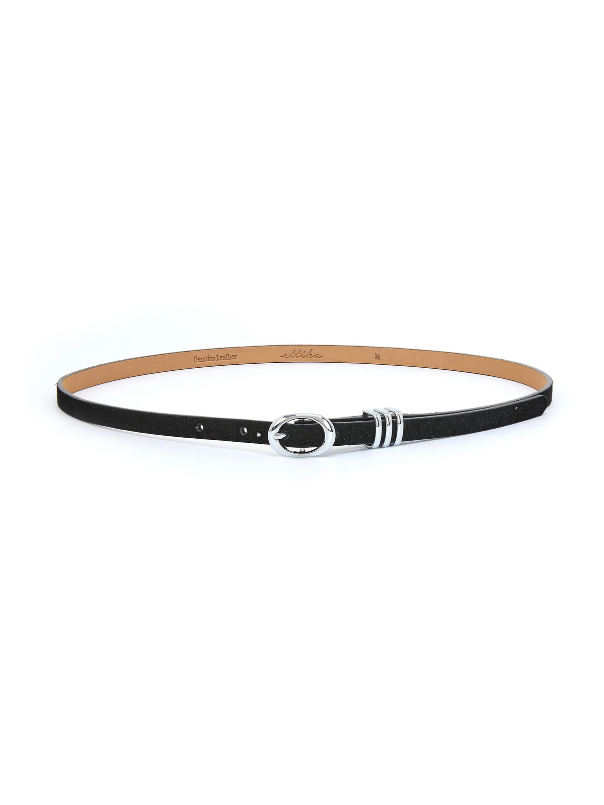 Skinny Belt in Black