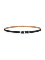 Skinny Belt in Black