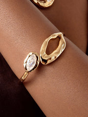 Molten Marquise Cuff