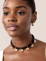 Midnight Luxe Crystal Choker