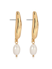 Liquid Luxe Pearl Earrings