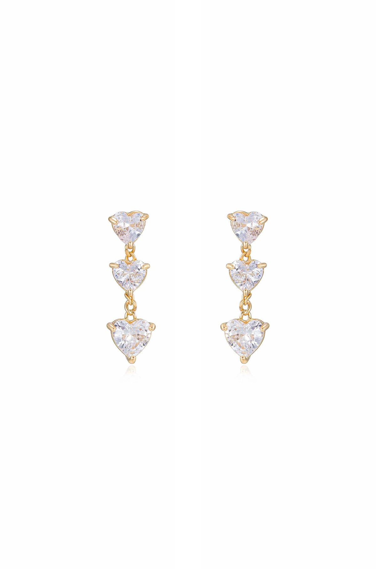 Queen of Hearts Crystal Earrings