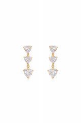 Queen of Hearts Crystal Earrings
