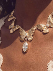 Butterfly Choker Necklace
