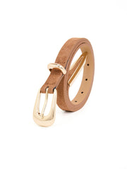 Modern Saddle Belt in Mocha