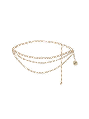 Modern Edge Layered Waist Chain