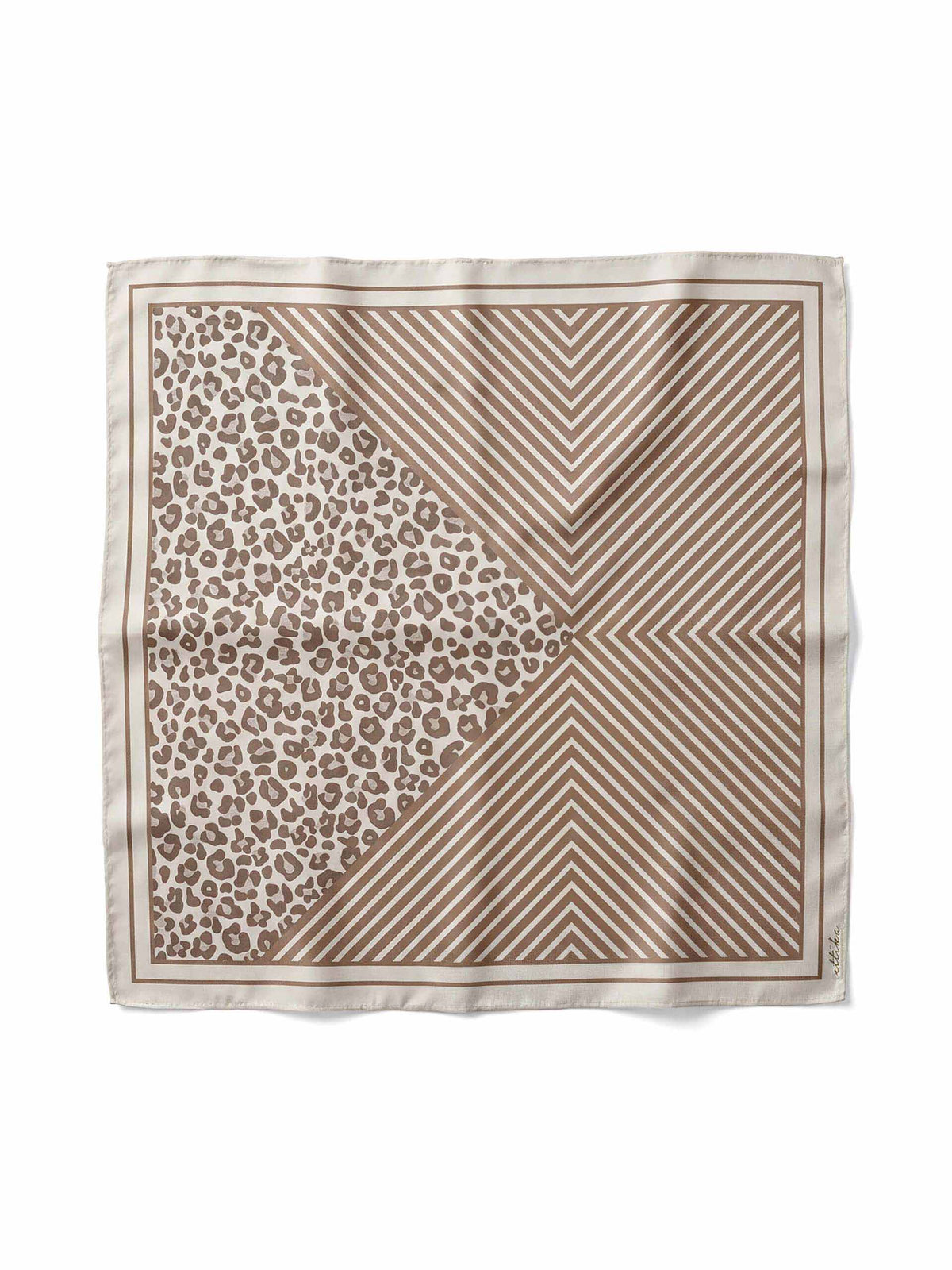 Neutral Animal Print Scarf