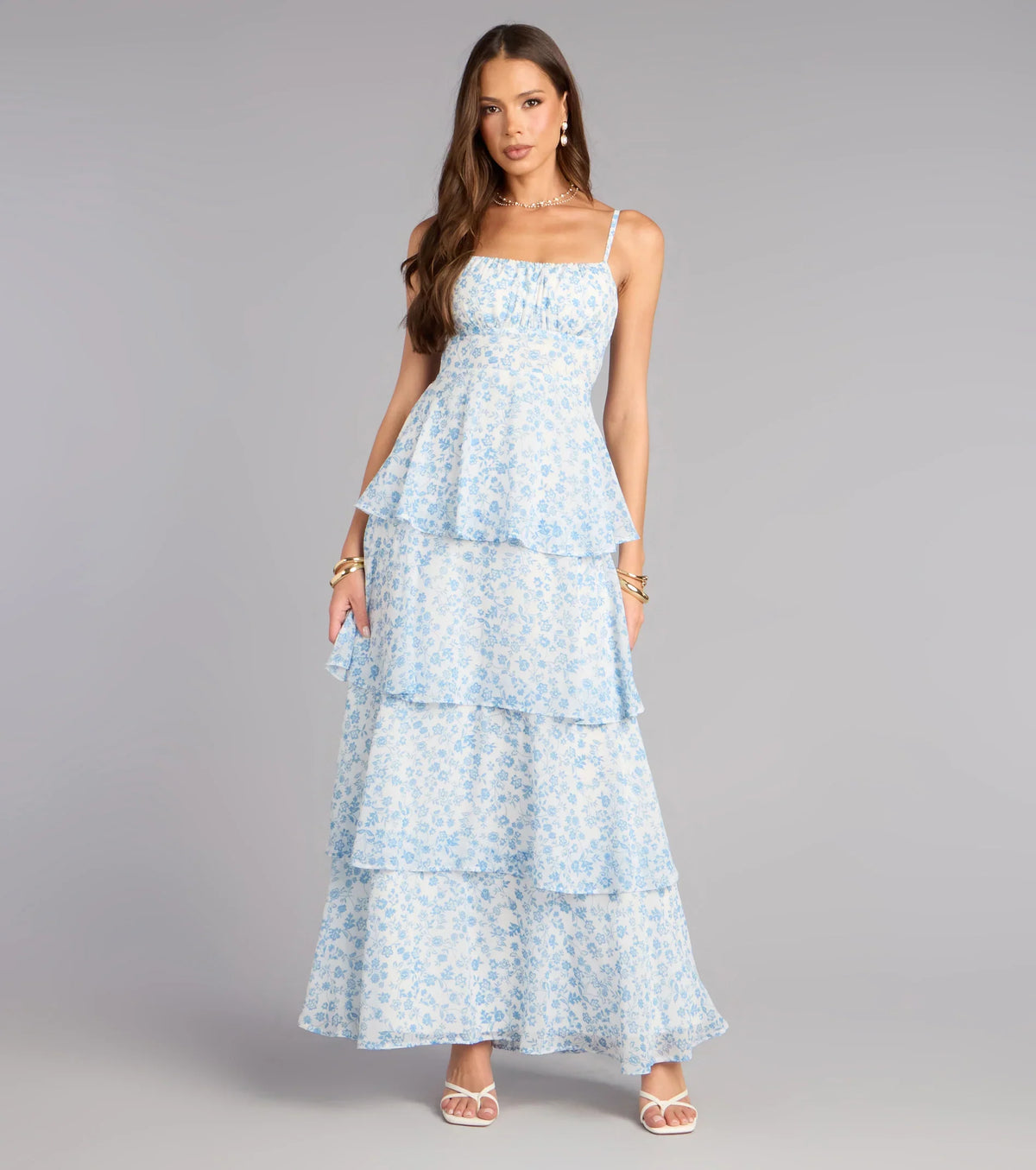 Daydream Date Floral Maxi Dress
