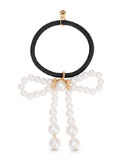 Aurora Pearl Bow Hair Tie