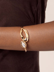 Molten Marquise Cuff